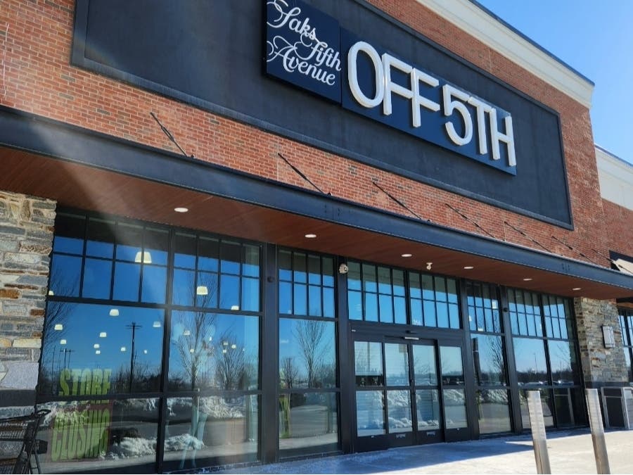 Saks Off 5th at 356 Chimney Rock Road in Bridgewater(in Chimney Rock Crossing).