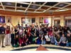 Ridge High School theatre students recently participated in a masterclass led by acclaimed stage performer Scarlett Strallen. 