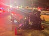A crash on Route 22 at the Wilson Avenue intersection in North Plainfield.