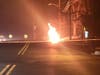 A transformer fire was first reported on Wednesday at around 10:05 p.m. near 1243 Millstone River Road.