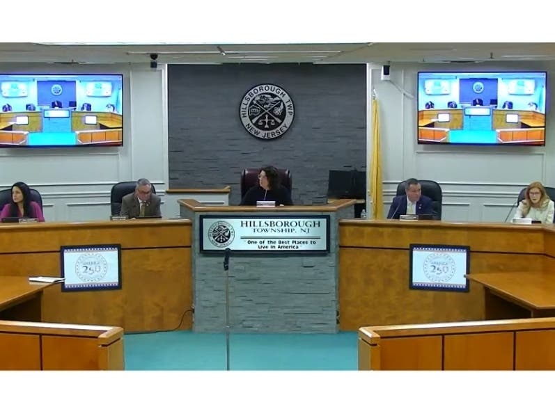 Democrats and Republicans clashed over a $5.3 million increase in the Township's Temporary budget on Tuesday night.