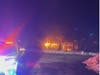 Volunteer firefighters battled a house fire that sparked on Wednesday night in the Sunset Lake area of Martinsville in Bridgewater.