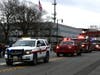 Bradley Gardens Volunteer Fire Company heads down Main Street.
