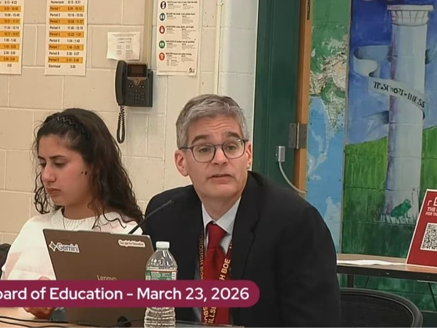 Assistant Superintendent Joel Handler, who is spearheading the redistricting process, gave an update to families at the Monday Hillsborough Board of Education meeting.
