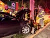 A car crash into a utility pole was reported on Saturday shortly after 2 a.m. in Fanwood.