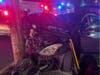 A car crash into a utility pole was reported on Saturday shortly after 2 a.m. in Fanwood.