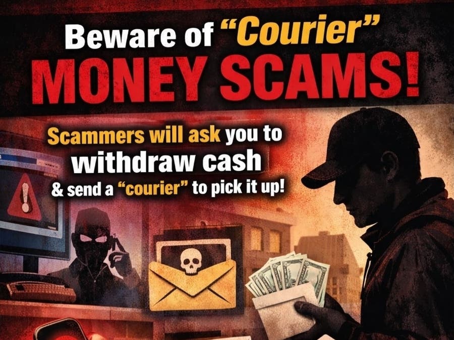 Bernards Township police are warning residents about an increase in reported "courier" scams that have cost victims money in the Township and across New Jersey.