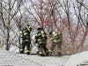 A kitchen fire on Monday damaged a Basking Ridge home and left the homeowner temporarily displaced, said Liberty Corner Fire Chief Ron DePasquale.