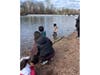 Children taking part in Sprout & Connect classes at Duke Island Park in Bridgewater.