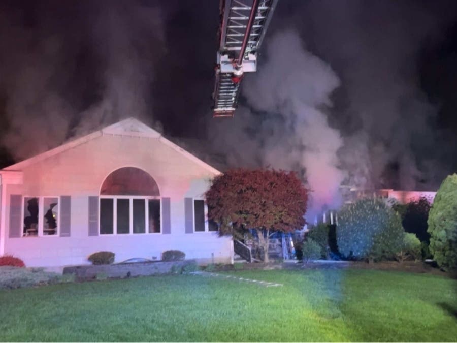 On Tuesday at around 3 a.m., a house fire was reported on Kirkview Circle in Westfield.