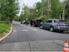 Garretson Road at Country Club Road blocked off.