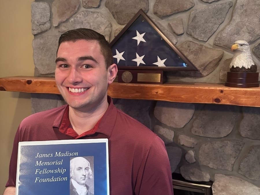 Louis DiGirolamo, a teacher at Hillsborough High School, was among 45 fellows to be awarded a James Madison Fellowship.
