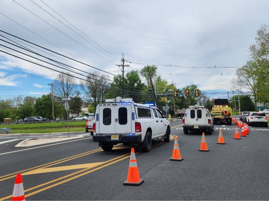 Intersection of Milltown Road and Route 202 in Bridgewater. 