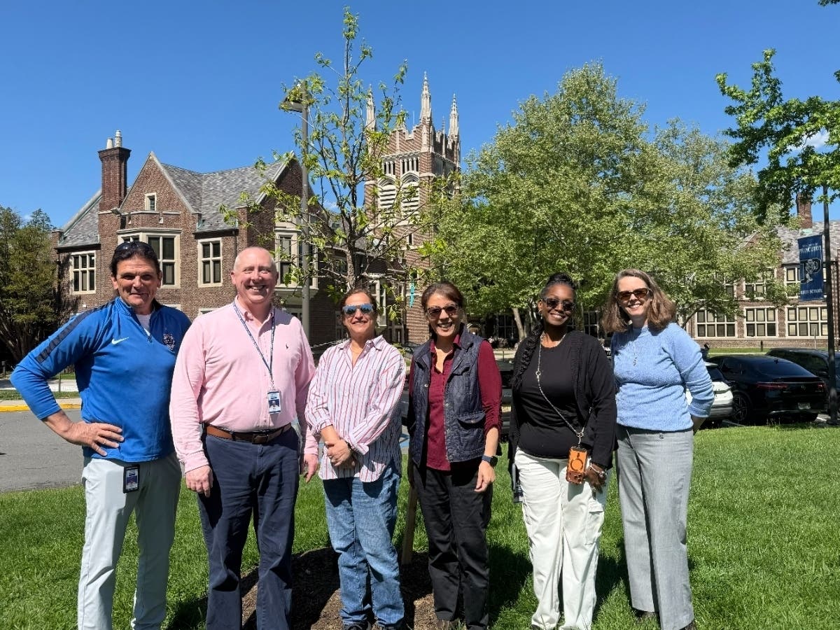 From right: Anthony Diaforli, Andrew Harris, Susan Kanter, Cecilia Birge, Erica Marotta, and Jenny Ludmer.