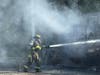 A party bus ignited into flames in Bridgewater on Thursday night.