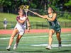 Kate Haviland, junior #8, overtakes a Wayne Hills player and forces a turnover.