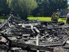 Several chickens were killed following a large chicken coop fire on Tuesday.