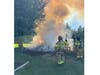 Several chickens were killed following a large chicken coop fire on Tuesday.