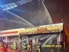 On Sunday, at around 11:49 p.m., Franklin Township police officers were called to a commercial fire in the Super Tropical Foodmarket at 720 Hamilton St.