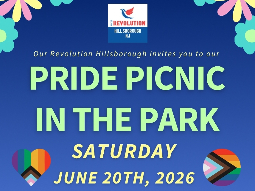 Our Revolution will be hosting a Pride Picnic on Saturday at Docherty Park in Hillsborough.