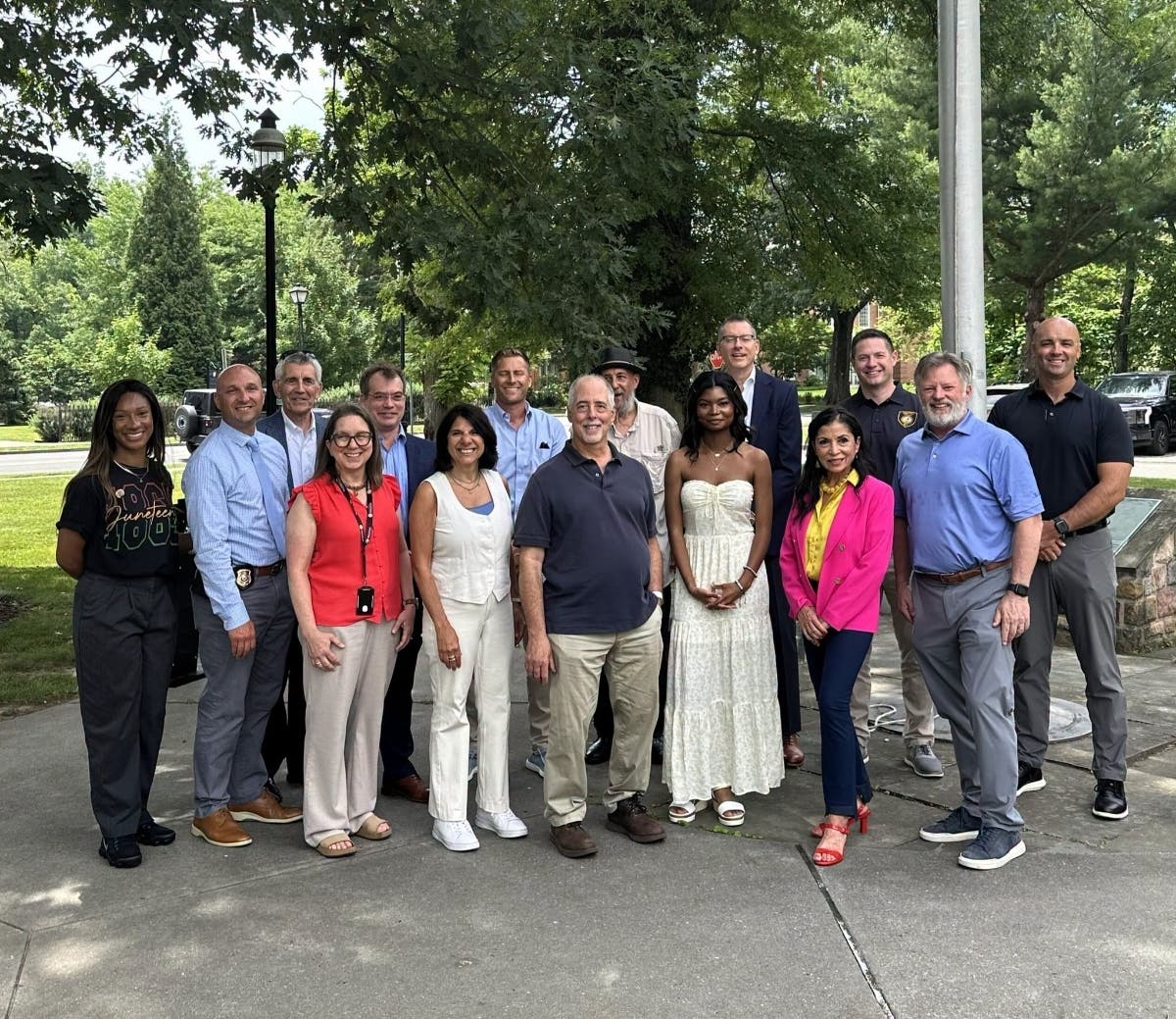 Princeton marked Juneteenth with a community flag-raising ceremony at Monument Park on June 18.