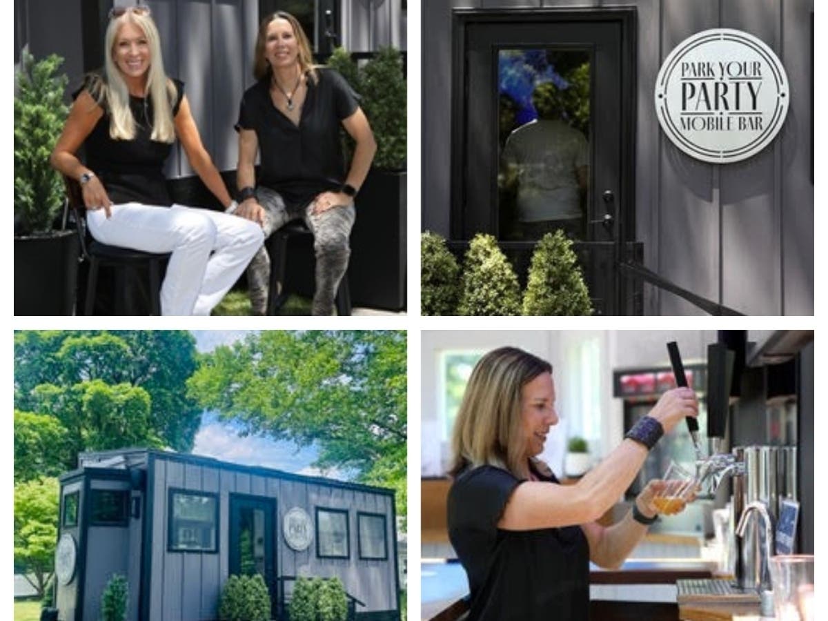 Married couple MaryAnn Post and Lila Madama are taking mobile bars to a whole new level with their luxury indoor-outdoor experience.