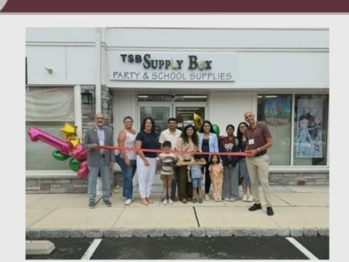 Hillsborough marked the one-year anniversary of TSB Supply Box on July 7 with a ribbon-cutting ceremony for the local business.