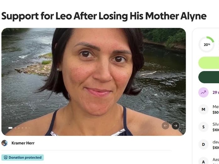 A fundraiser has been launched to support the son of a woman killed in a "horrific domestic violence incident" in Somerville, according to GoFundMe.
