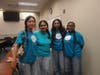 Students from the UNICEF Club at Somerset County Vocational & Technical High School.