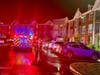 The fire reportedly started at the Meadows at Montgomery on Scarborough Road, a community for adults 55 and over.