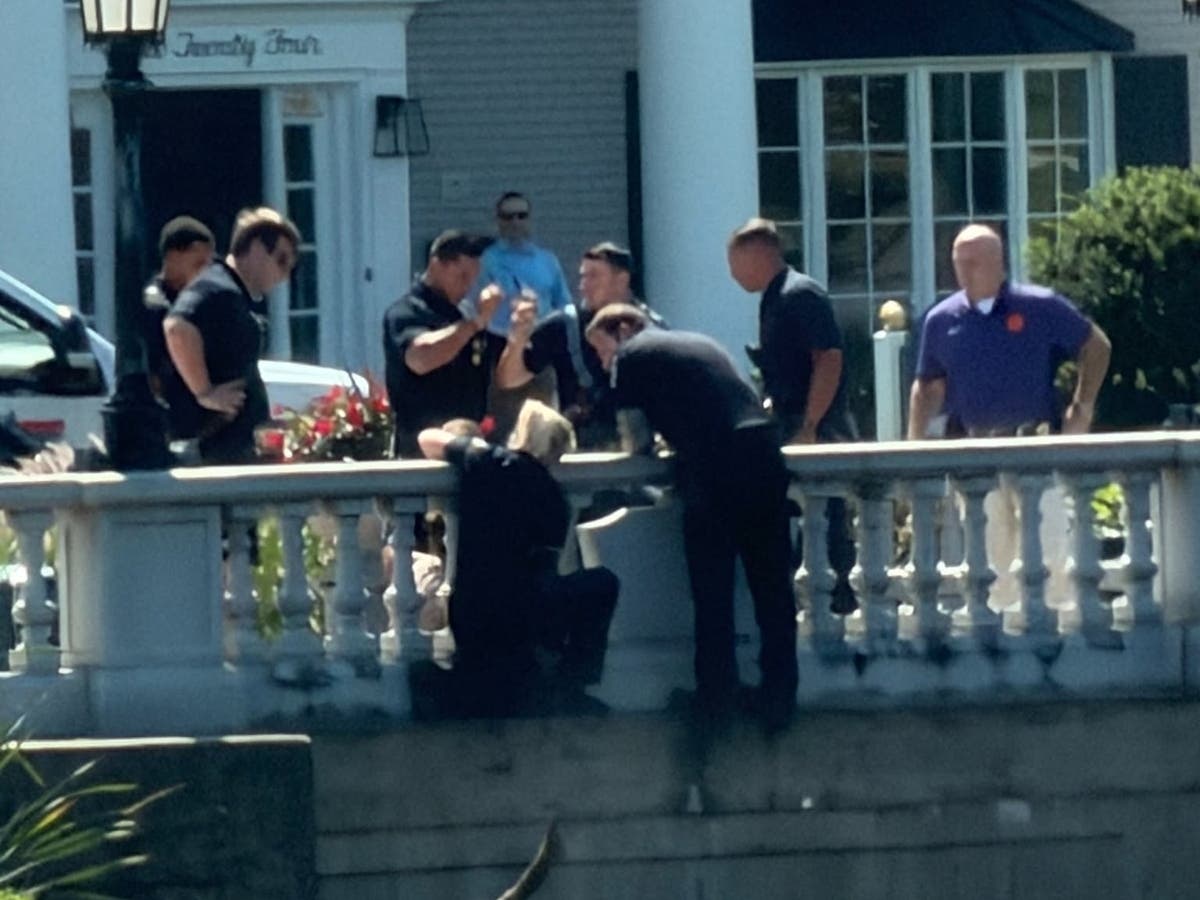 Officer Michael Pollock and Lieutenant Lauren Maloney walked over from Police Headquarters to help, along with the Westfield Fire Department and EMS.