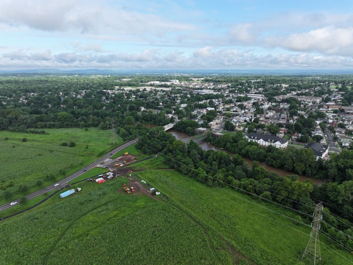 A 112-acre ecological restoration project is underway at Duke Farms in Hillsborough along the Raritan River, following a natural resource damage settlement tied to the American Cyanamid Superfund Site in Bridgewater.