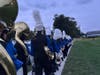 Westfield High School’s Marching Blue Devils opened their 2026 competitive season Saturday at the New Jersey Marching Band Directors Association contest at Scotch Plains High School.