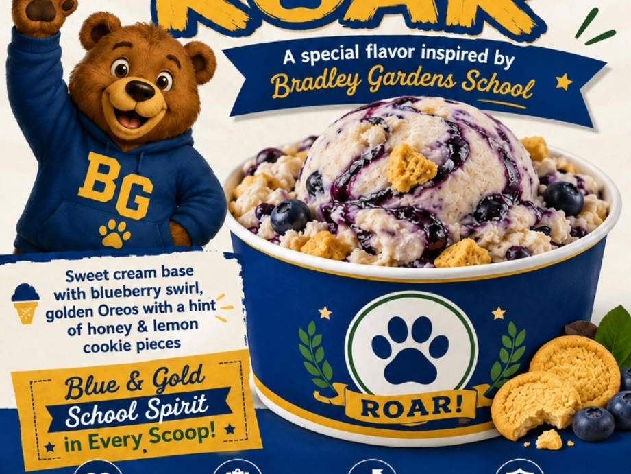 The Bradley Gardens PTO is teaming up with the family-run Ice Cream For All in Bridgewater for a fundraiser.