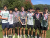 Ridge cross country teams turned in a strong day at the Shore Coaches Invitational in Holmdel, with the boys varsity squad winning the Varsity B race and the freshman girls also taking first place.