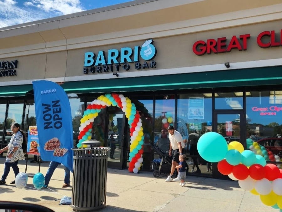 Barrio Burrito Bar opened at 726 Route 202 in the Bridgewater Towne Center on Saturday.