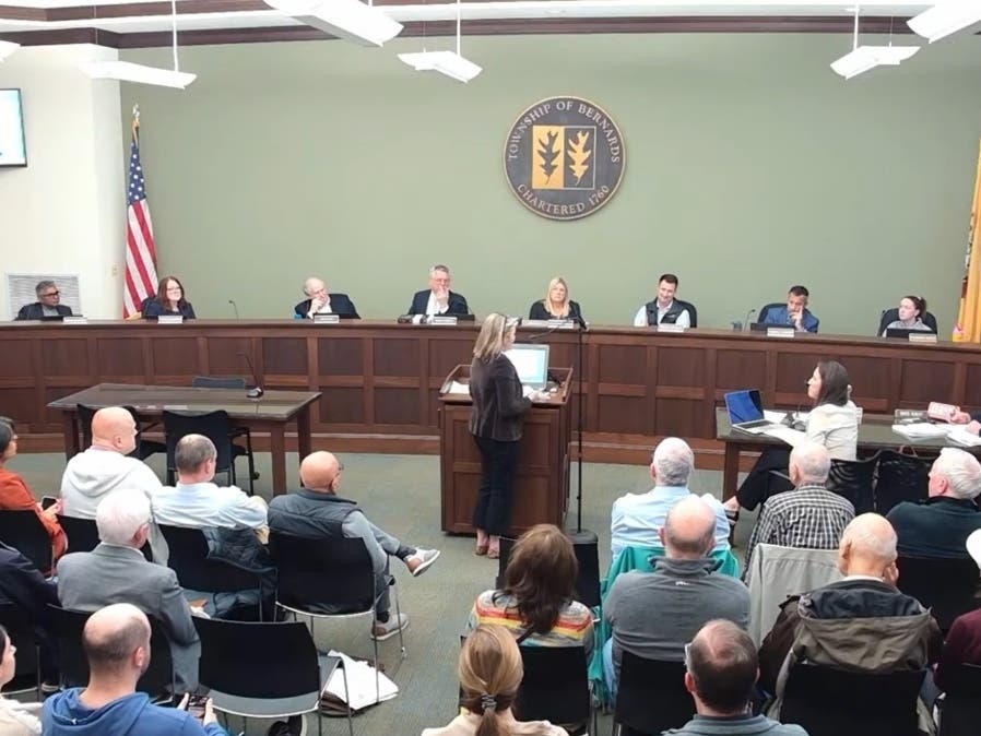 The Bernards Township Planning Board began its public hearings to review whether or not to deem the former Lord Stirling School property as an area in need of redevelopment.