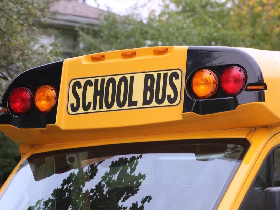 School Bus Crash, Medivacs Land At Hillsborough High School