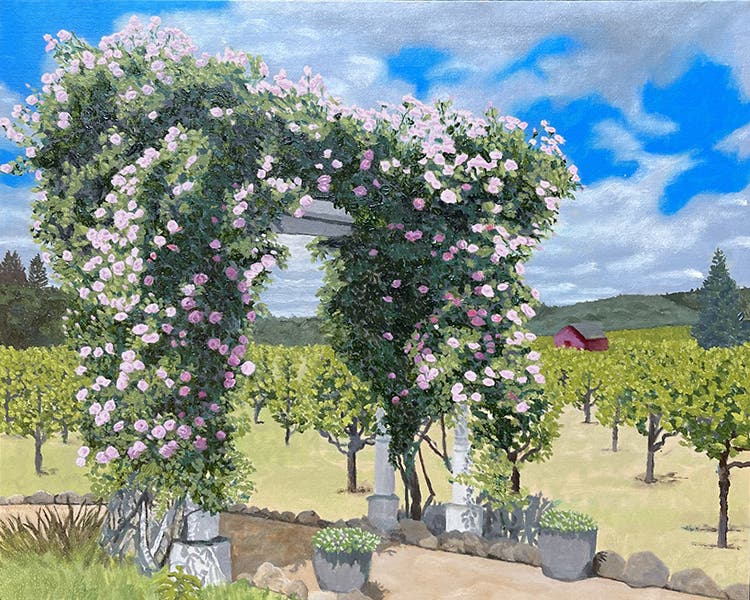 ART EXHIBIT:  The Days of Vines and Roses