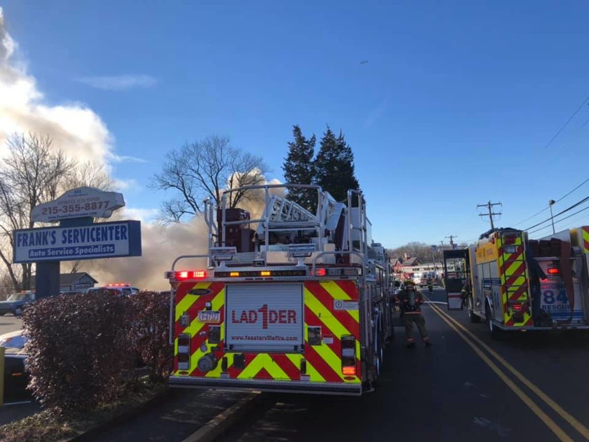 Firefighters Battle House Fire In Upper Southampton | Upper Southampton ...