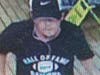 Police say the man stole items from the store, then injured the store clerk while making his escape.