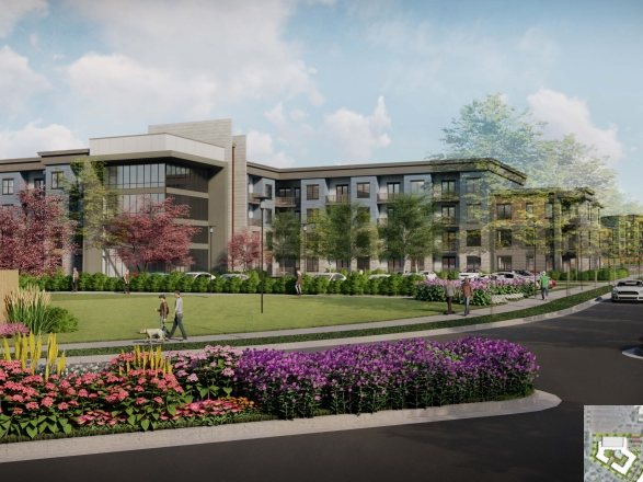 The proposed rezoning, which would bring about 600 apartments to the mall's property, now goes before the Board of Supervisors.