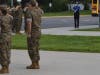 Marine Corps Junior ROTC members led the memorial moment Wednesday morning at the school.