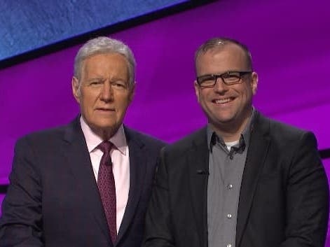 A unique wager on the game show by the Yardley Borough Police officer was a nod to a great moment in Philadelphia sports.