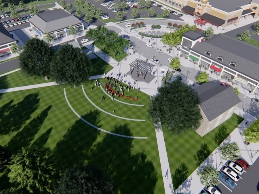 The Planning Commission approved the zoning overlay for the mixed-use development, which would be called Prickett Preserve at Edgewood.