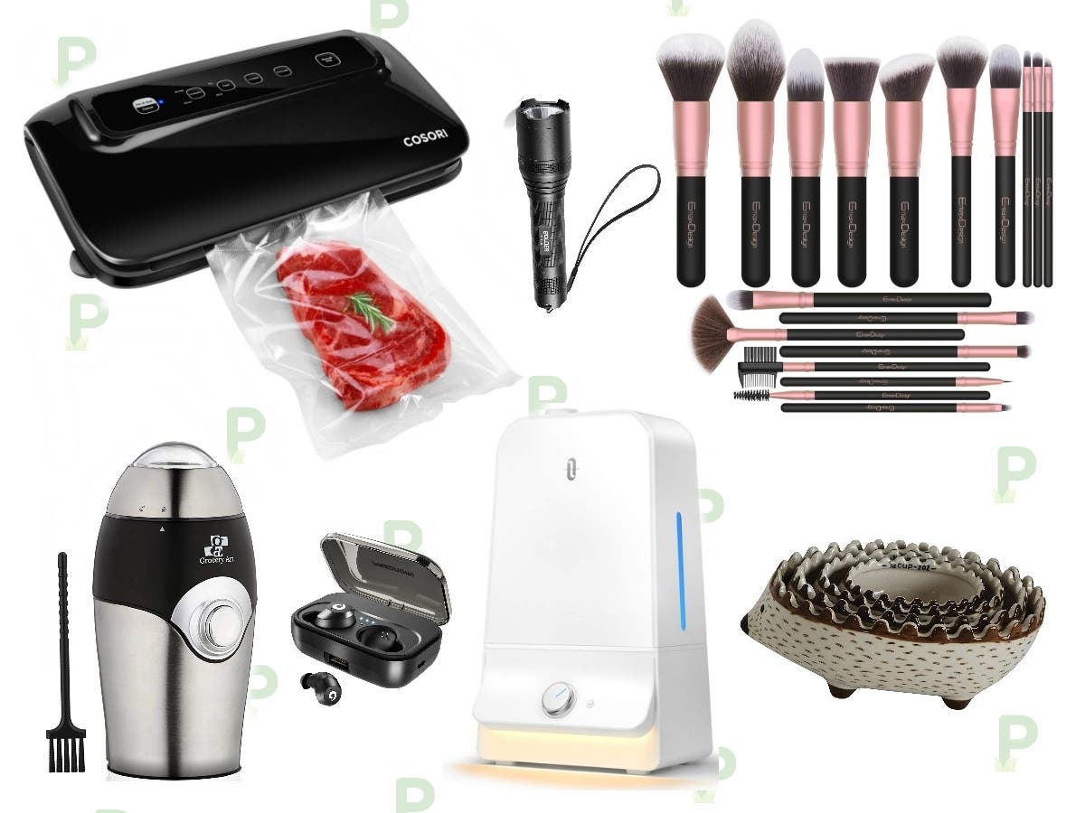 Save big on LED flashlights, professional quality makeup brushes, vacuum sealers and more awesome midweek deals.