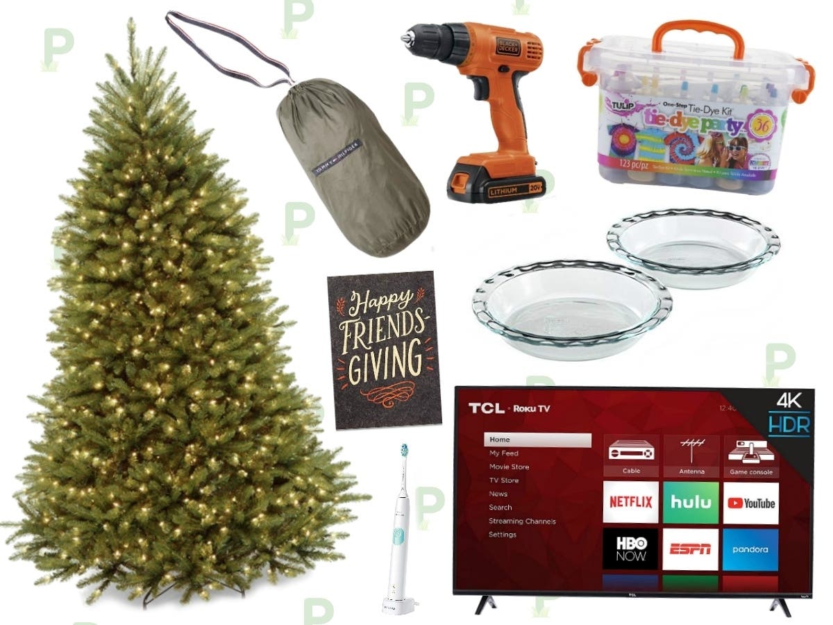 Save big on Tommy Hilfiger jackets, Black + Decker drills, artificial Christmas trees, Pyrex pie dishes and more awesome midweek deals.