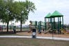 Children attending park unveiling took to the park with wild abandon following the ribbon-cutting ceremony.