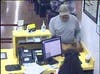 Police seek man accused of robbing First Convenience Bank on Monday, May, 6. 