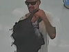 Police seek suspect accused of robbing a cell phone store and a bank at gunpoint over the weekend. 